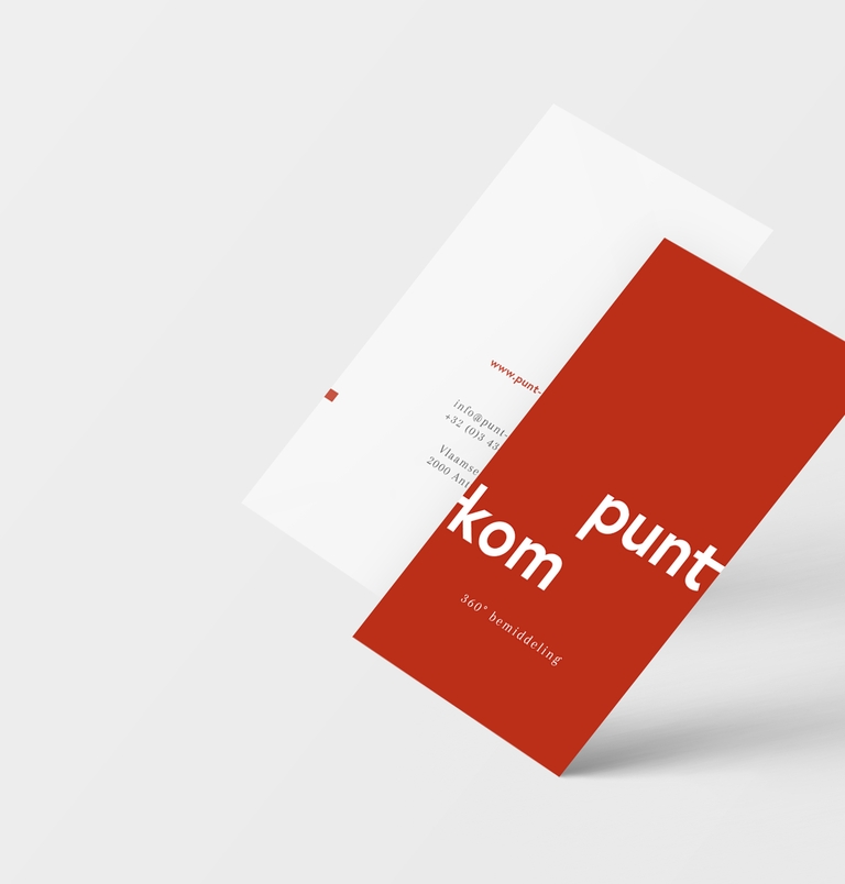 Punt-kom 360° bemiddeling - logo, huisstijl, brochure en website - ikoon tielt