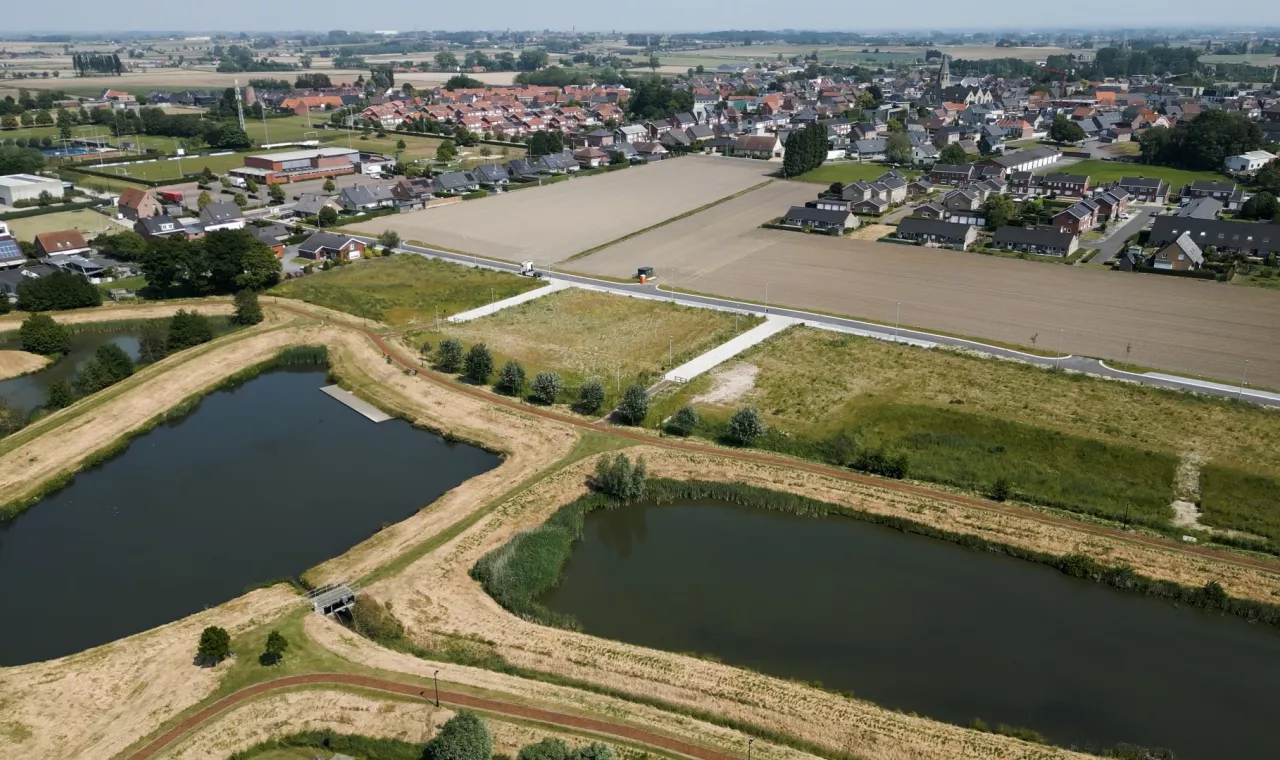 Gemeente Pittem droneshot gemeente Pittem