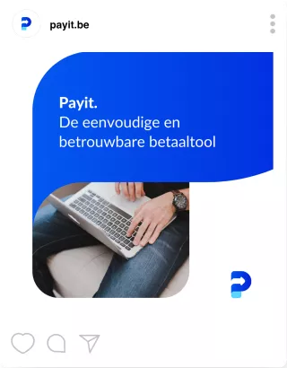 Post van payit met quote en foto