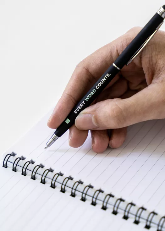 Notitieblok en pen Counto 