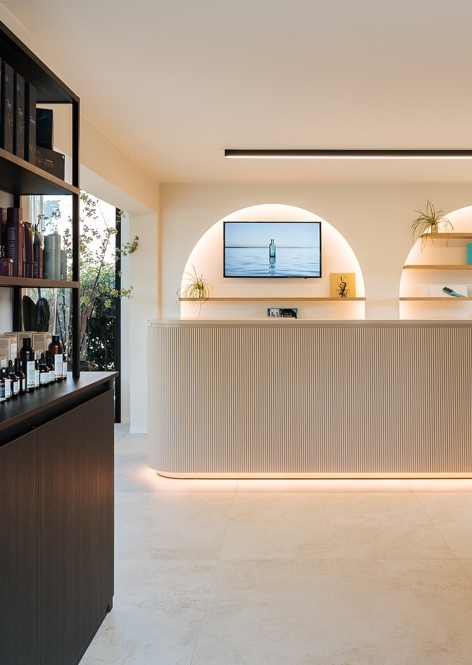 Interieur van Haaratelier Heleen