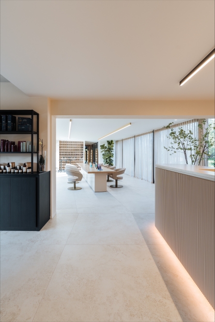 Interieur van Haaratelier Heleen